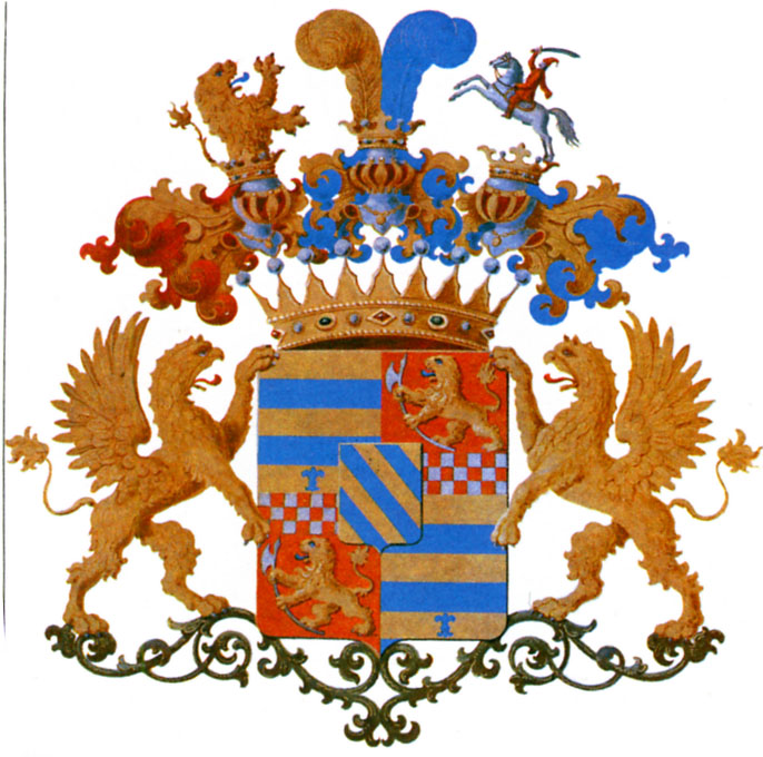 Герб рода Нирод, имеющих титул Шведского королевства графов, стр. 1